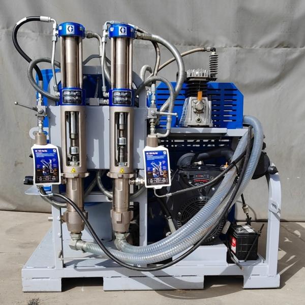 Truck Mounted Airless Spraying Cold Plastic Road Marking Machine Spraying Width