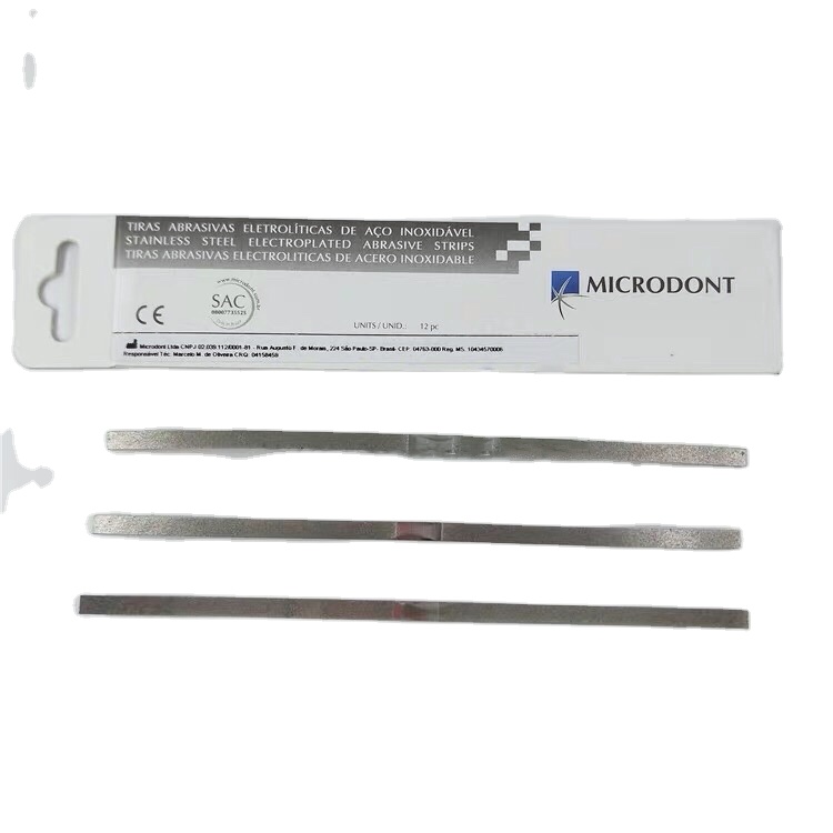 100Pcs/box Dental Filling Tools MICRODONT Interdental Spacer Polyester Matrix Bands Dental Material Matrices