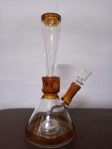 Quality Oem Glass Smoking Bong Ricky &amp; Morty 14inch 7mm wholesale