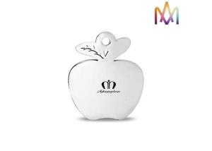 Quality 26x32MM DIY Apple Shaped Stainless Steel Pendant wholesale