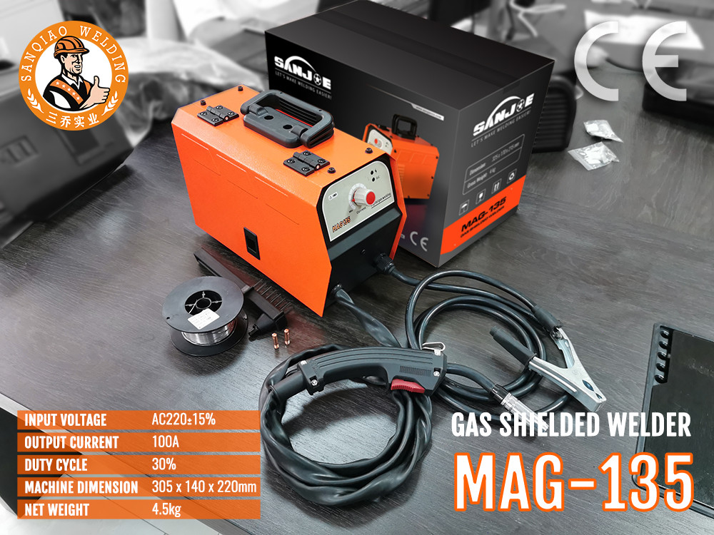 Mini 100A MIG Welding Machine Portable One Knob IGBT Inverter