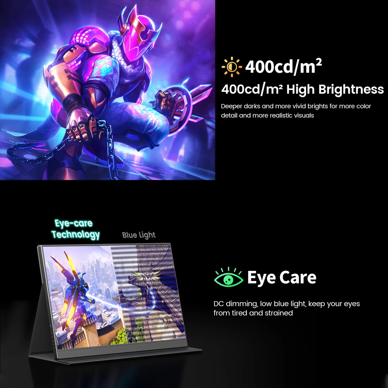 16 Inch LED UHD 4K Laptop External Screen IPS Gaming Boe LCD Display 3840x2400P