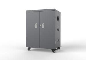 Quality ABS Engineering Plastic Tablet Charging Cabinet 54 Ports Charging Cart wholesale