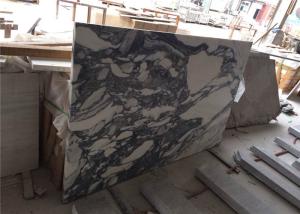 Quality Arabescato Prefabricated Marble Countertops , Polished Pre Built Countertops For Hotel wholesale
