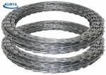 Hot Dipped 7KG Concertina Barbed Wire 12 Inch Razor Galvanized BTO CBT