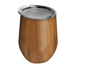 Quality Double Wall Stainless Steel Stemless Wine Glasses Vacuum Insulated 11OZ wholesale