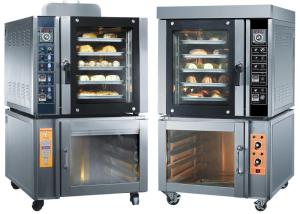 Quality Steam Spray Commercial Baking Ovens Convection Toaster Oven With Proofer wholesale