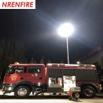 pneumatic telescopic mast light-Fire Tender Mounted- 4x180W LED Lights