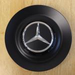 Mercedes Benz S Class W222 Matte Black AMG Hub Caps