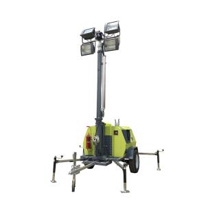 Quality Strong Stability Portable Diesel Light Tower For Outdoor Lighting wholesale