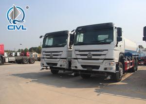 Quality SINOTRUK HOWO Street Cleanout Sprinkler 20m3 Drum Style Front Axle wholesale