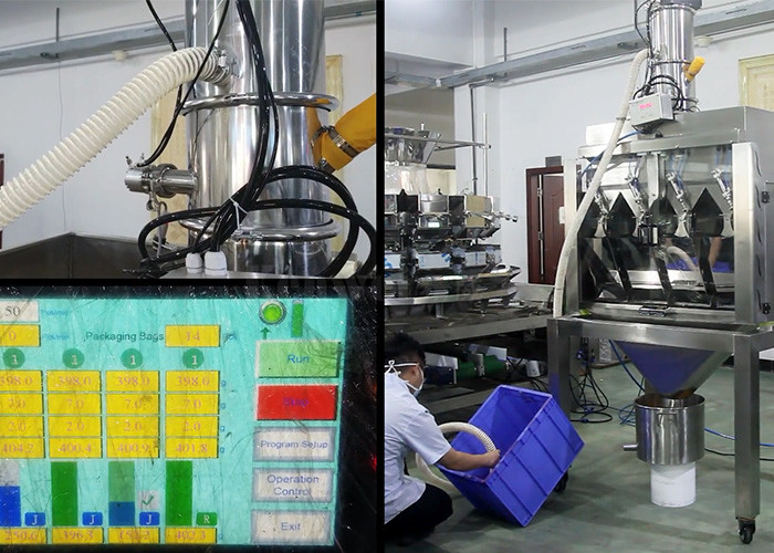 4000g 4 Head Linear Weigher 60P/M For Seasoning Powder