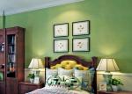 Green Color Wall Covering Modern Removable Wallpaper For The Livingroom