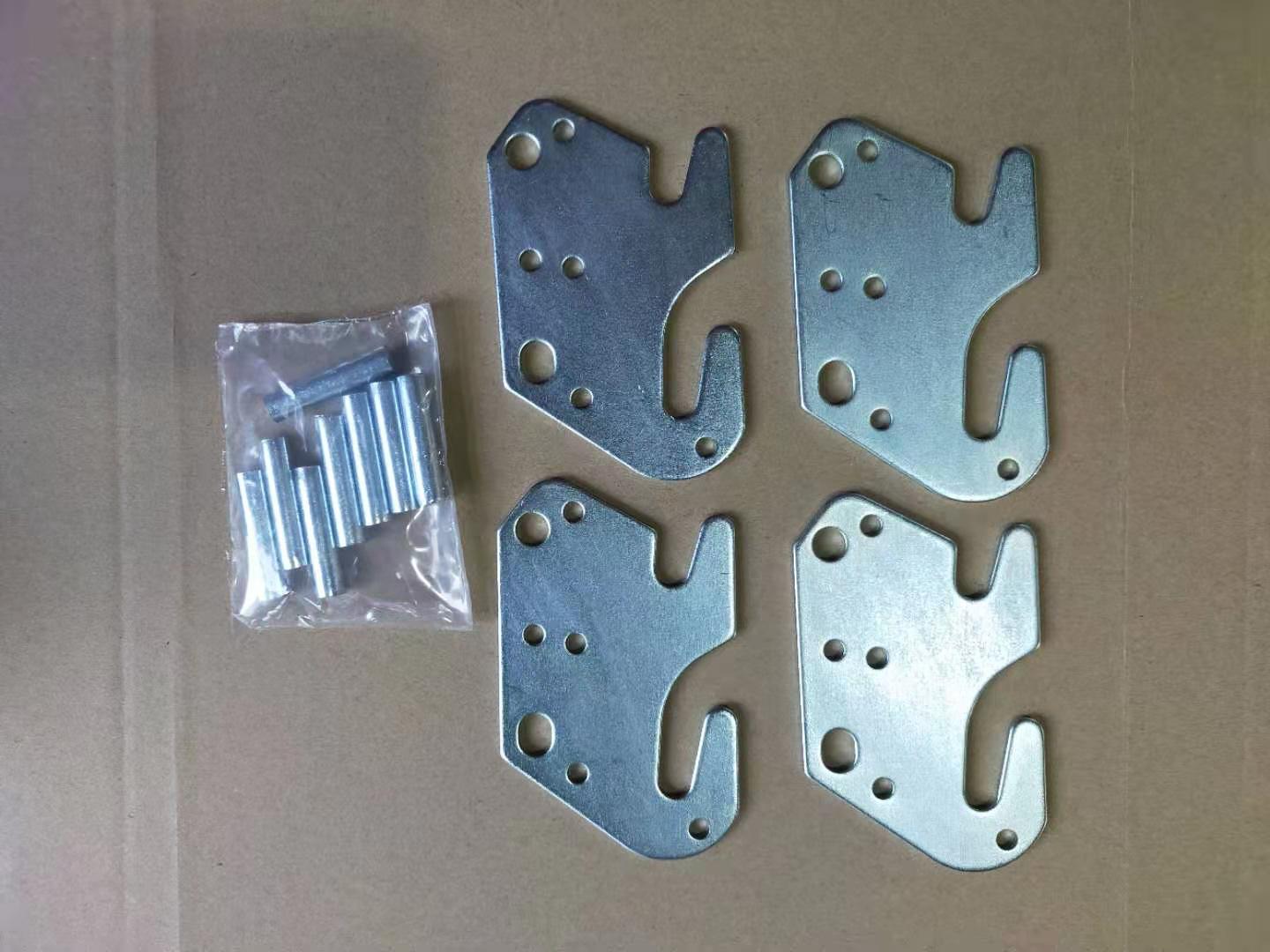 Wood Bed Rail Hook Plates Play a Role in Supporting Fixed Bed Frame ISO9001 Rohs CE