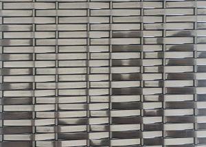 Quality 3.6mm Black Color Ss304 Steel Mesh Architecture For Decorative Panels wholesale