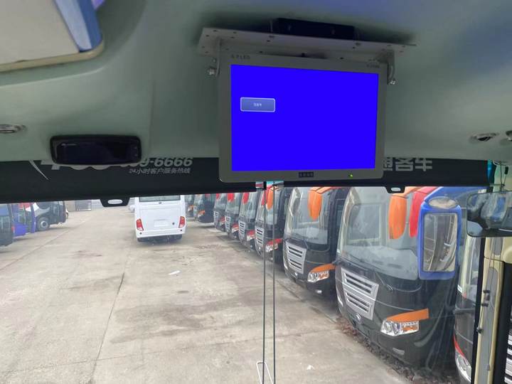 4 6L Engine Capacity Used Bus 57 Seats Front Engine Buses with Seats