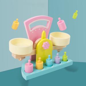 Quality Tasteless Wooden Balance Scale Toy For Preschool Children wholesale
