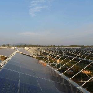 Quality Hydroponic Ventilation Photovoltaic Greenhouses 6/9 and 6/12 Meters for Crop Production wholesale