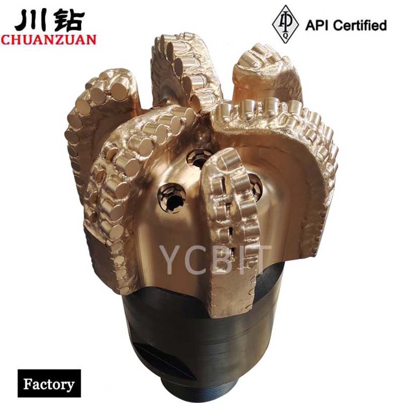 China Manufacturer10 5/8 Inch Steel Body PDC Drill Bit 6 Bladg For Oil Drilling