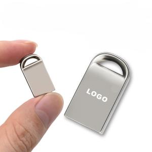 Quality Metal Mini USB Flash Drive Promotional Flash Disk Logo Customized wholesale