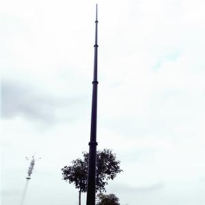 Quality Winch Up 6063 Alu CCTV 40ft Telescoping TV Antenna Mast wholesale