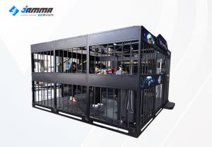 Quality 4 Players 9D Virtual Reality Shooting Game Machine With Gun HTC VIVE Glasses wholesale
