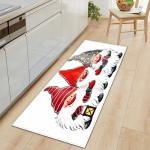 Christmas Long Strip Washable Kitchen Carpet For Sofa Area