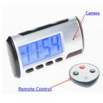 Home Security Mini Alarm Clock DVR Spy Hidden Surveillance Camera Audio Video
