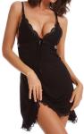 Long Skirts Transparent Silk Satin Pajamas Hollow Out Back Sexy Lingerie Suit