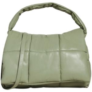 Quality Light Green Lightweight Ladies Handbags Down Pillow Shoulder Bag wholesale