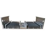 Versatile Aluminum Extrusion Heat Sink Aesthetic Customized Silver Heat Sink