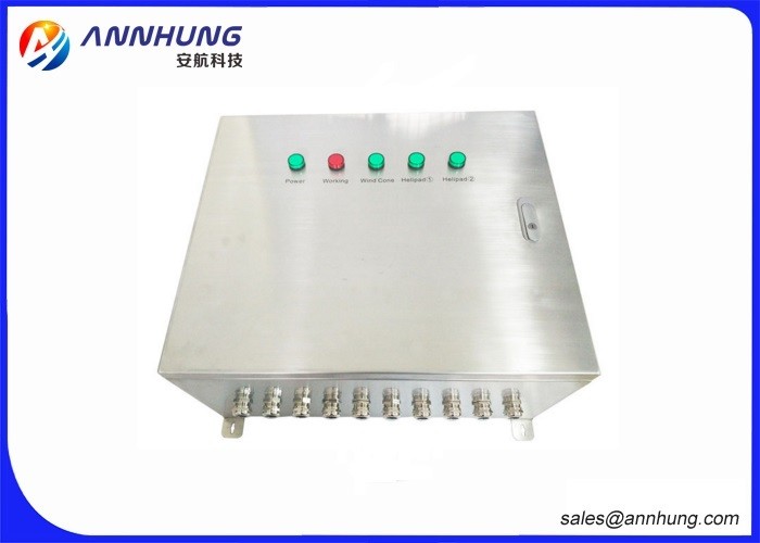 Outdoor Controller Helipad Landing Lights Stainless Steel Material