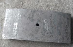 High Cr Cast Iron Ball Mill Lining Casting For Coal Mill,mine mill,cement mill