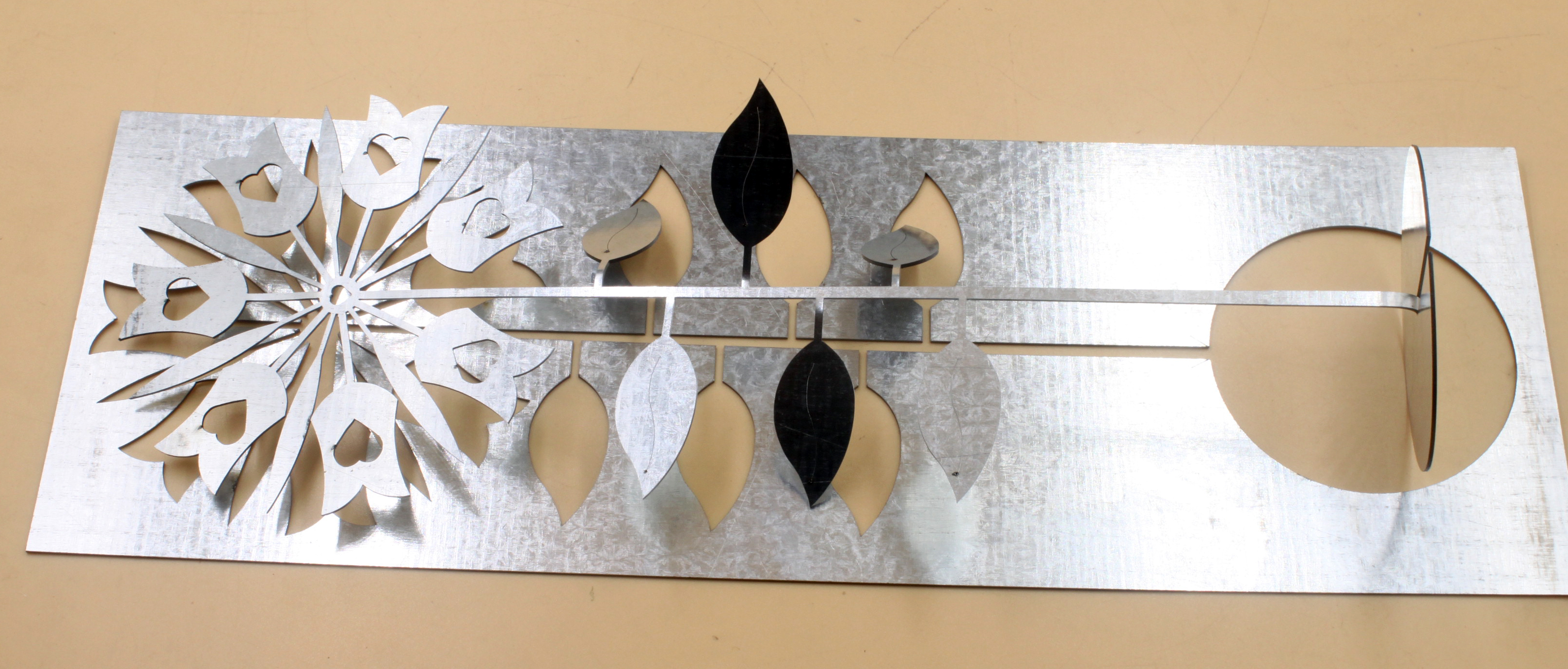 Stainless Steel Sheet Metal Stamping Parts and Bending Parts with Silver Plated Finish