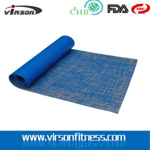 Quality 2015 hot selling high quality eco friendly jute yoga mats with customize logo wholesale