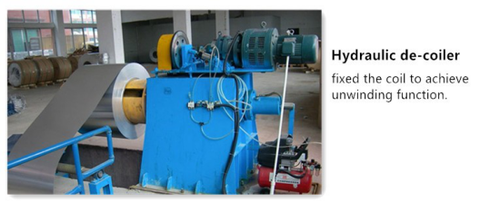 DBSL-8x1600 Steel Sheet Steel Slitting line Production Line with Hydraulic Decoiler