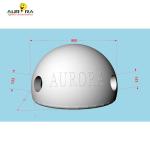 Large Events Camping Inflatable Club Tent , Blow Up Igloo Dome Tent Custom Color