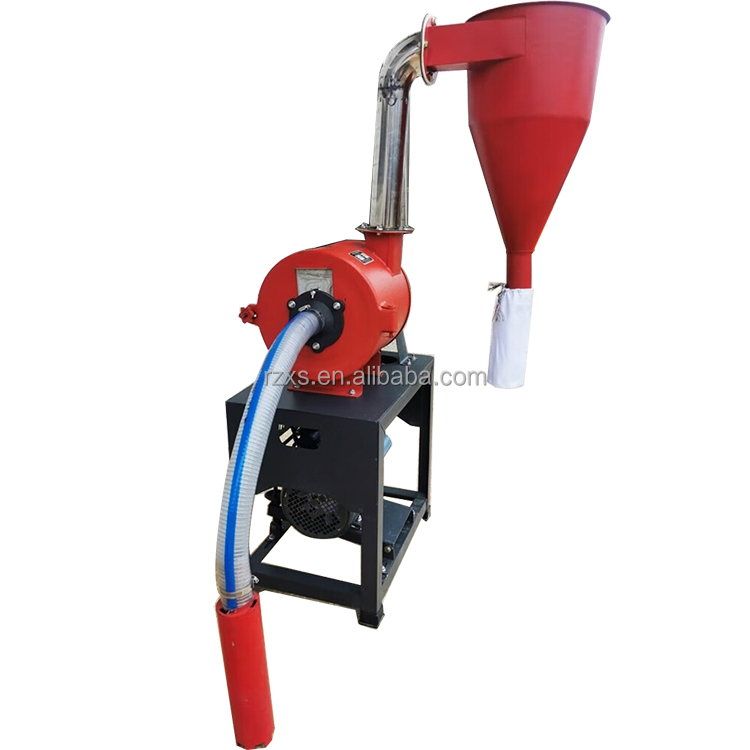 Grain Milling and Powder Making Self Suction Corn Pulverizer for Feed Hammer Crusher