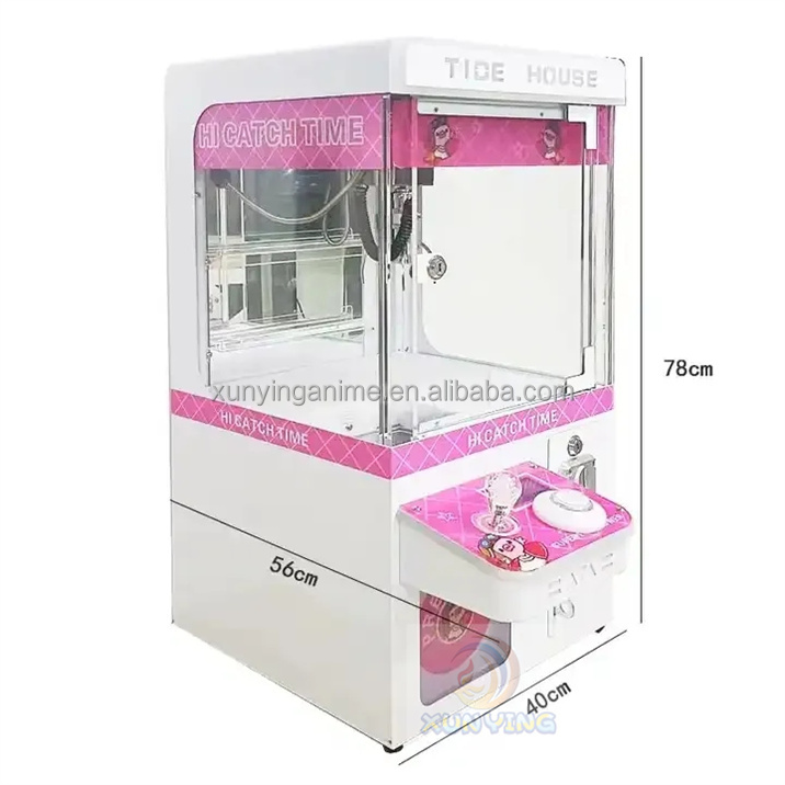 Coin Operated Arcade Game Small Toy Claw Crane Machine for Amusement Game Center