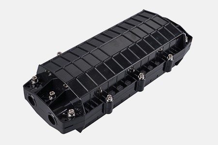450 3 96 Cores Horizontal Fiber Optic Splice Closure FOSC 460*180*108mm