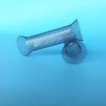 Implant Medical Metal Esophageal Stent In Digestive Tract Customized