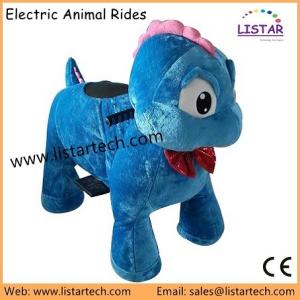 Quality Blue Dragon Popular Children Rides Game Electrical Animal Ride on Toy Plush Rides in Mall wholesale