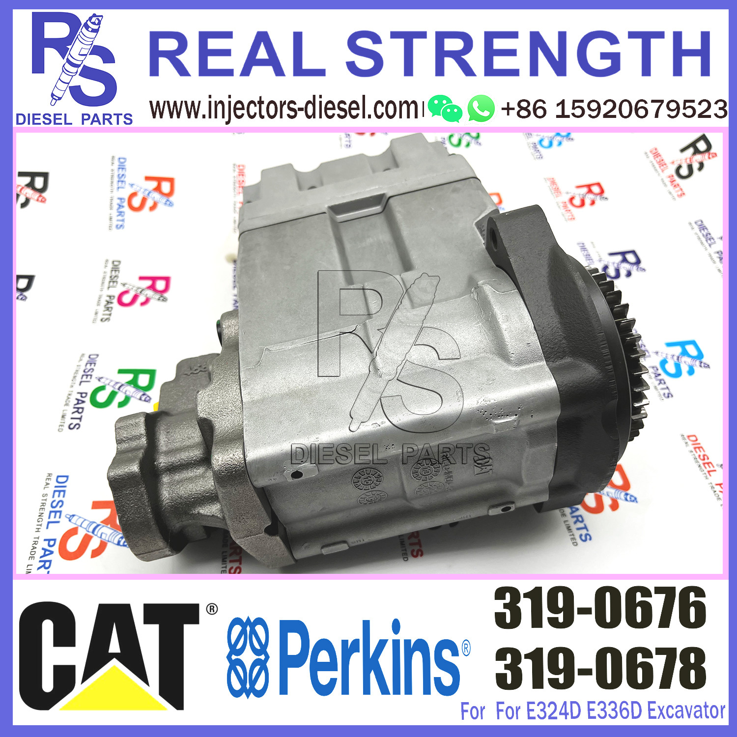 Diesel Engine Pump 319-0676 3190676 10R-8898 10R8898 For Caterpillar CAT C7 C9 Engine