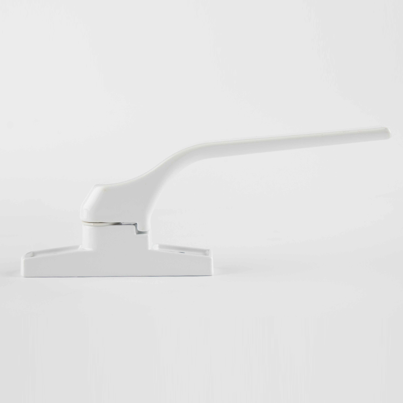 Painting White Color Window Handles Hardware for Aluminium Doors and Windows 124mm