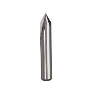 Quality Shank Dia 6.35mm To 12.7mm V Point Engraving Bit Solid Carbide For CNC wholesale