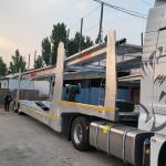 Fuwa/BPW Axle Dependent Semi Truck Towing Car Trailer Dolly For SUV Transport
