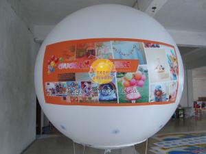 Quality Customized Filled Advertising Helium Sphere Balloons with 0.18mm PVC Material wholesale