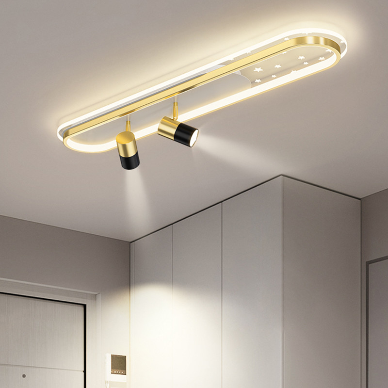 Aisle Corridor Strip Ceiling Lights Simple Modern Foyer Porch Entry Balcony Luxury Ceiling Light(WH-MA-292)