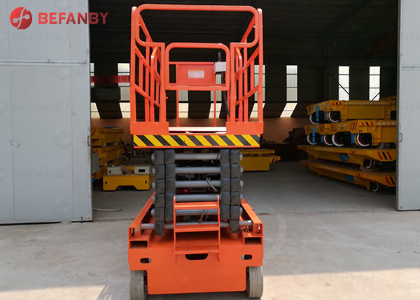 320kg Automatic Workshop Mobile Scissor Lifting Platform