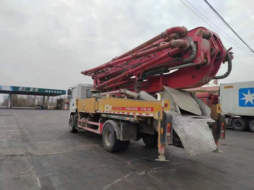 Used 19 Years Sy Homemade Chassis 38 Meters Pump Truck